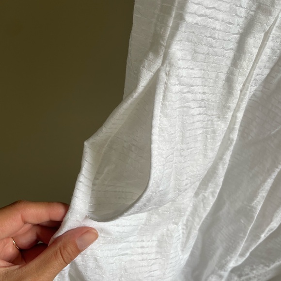 Nine West white dress with pockets - Picture 2 of 5